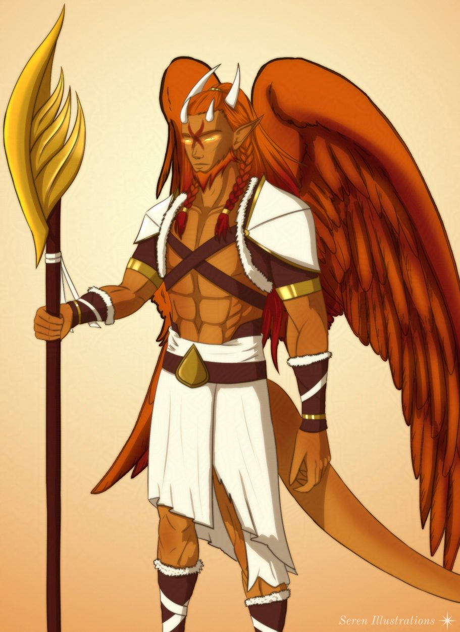 Aiden, The Fiery Guardian