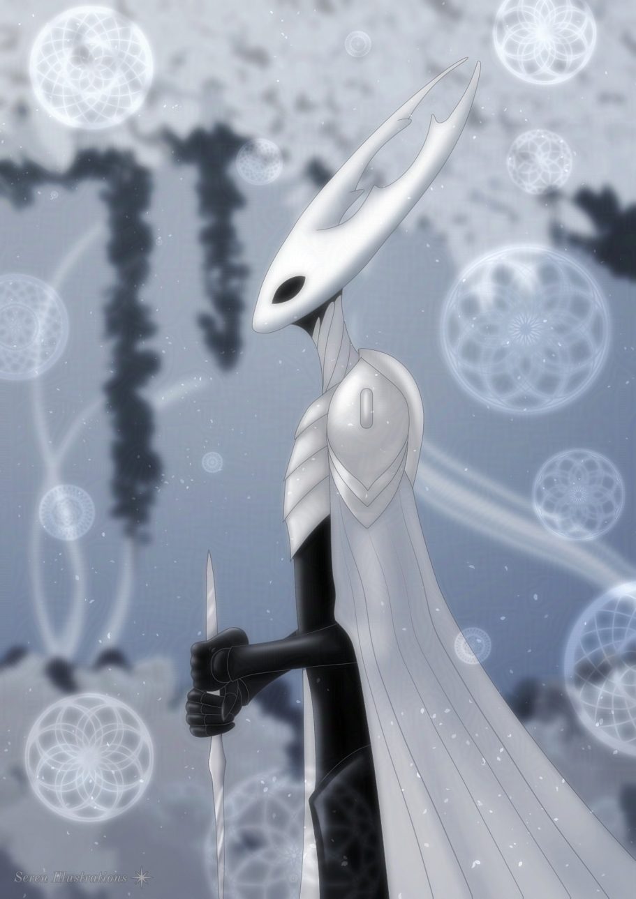 Pure Vessel Fanart (Hollow knight)