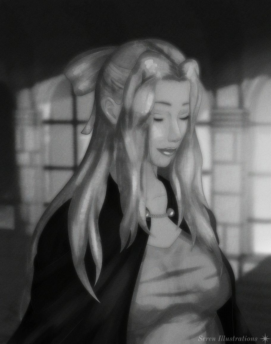 Stylised Portrait (Grayscale)